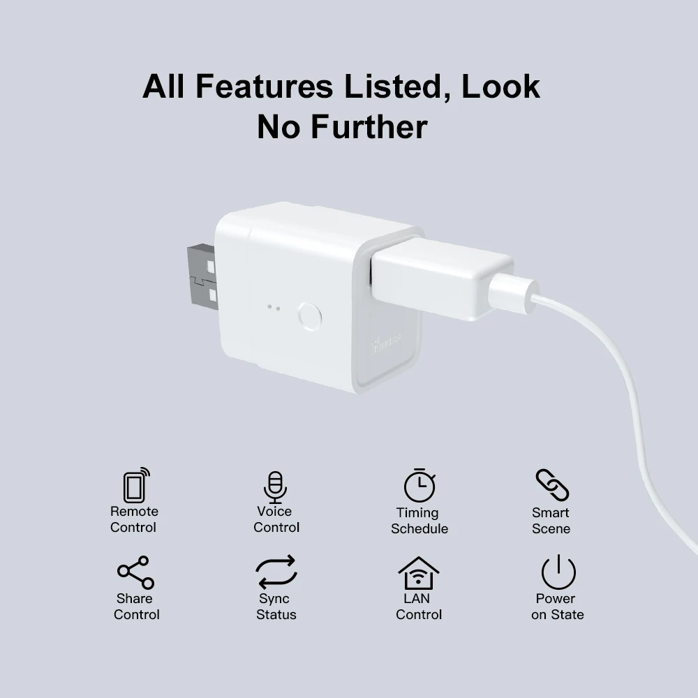 Адаптер SONOFF Micro USB 5 В для умного дома wi-fi переключатель беспроводной USB-адаптер