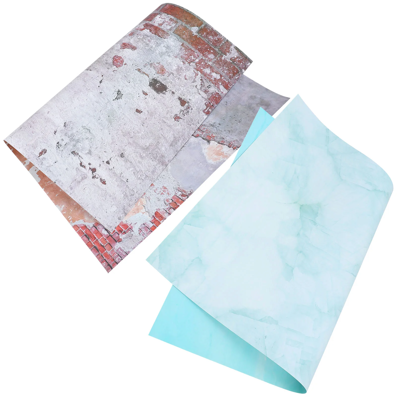 

2PCS Backdrop Board Double-sided Photography Backdrop Prop Accessory