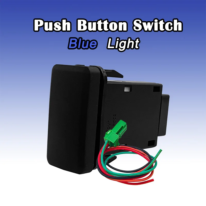 

12 В FRIDGE синий кнопочный переключатель с подсветкой для Toyota Prado 4Runner Landcruiser FJ Cruiser Tacoma