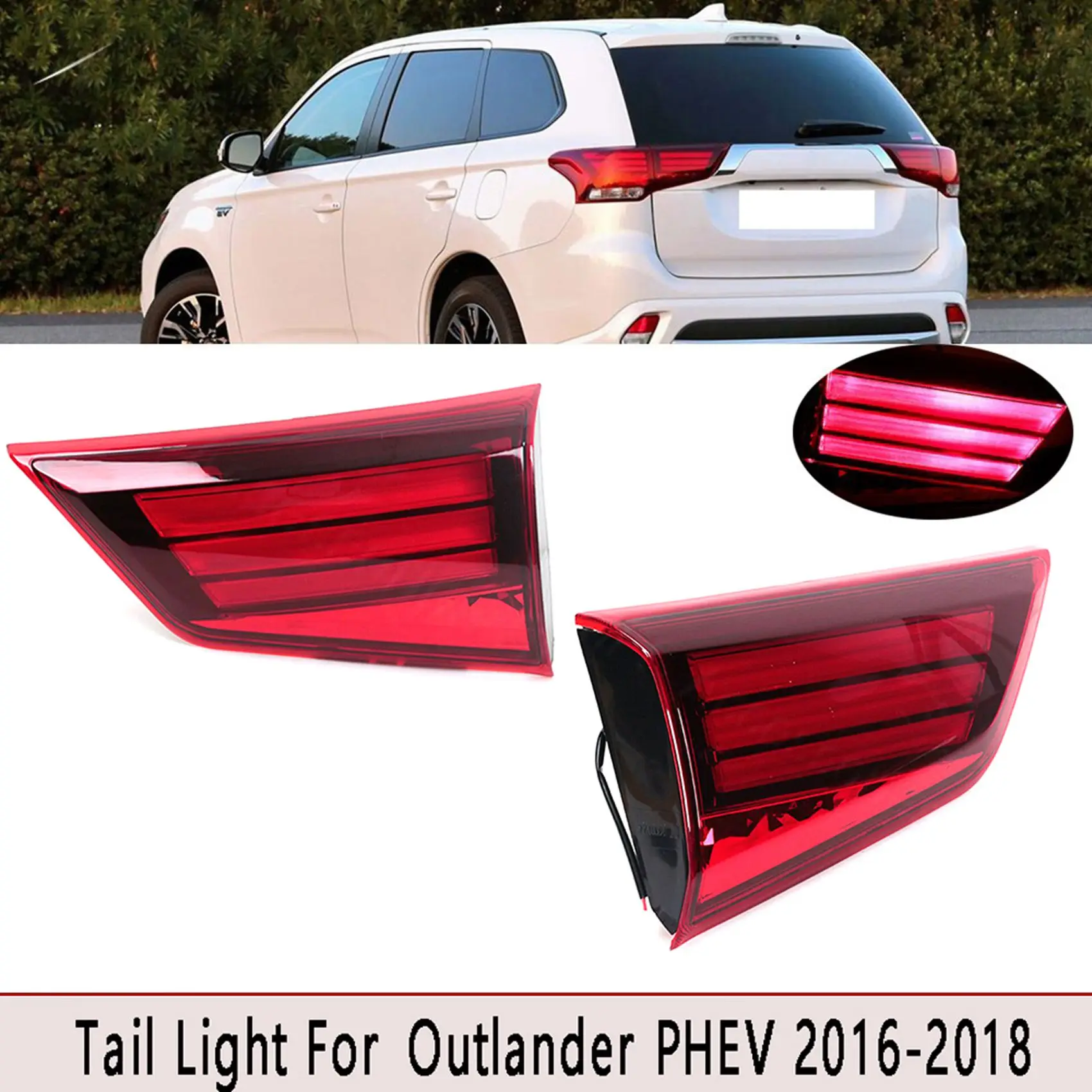 

Right Outer LED Rear Turn Brake Lights Clearance Lights Tail Light Assembly for Mitsubishi Outlander PHEV 2016 2017 2018