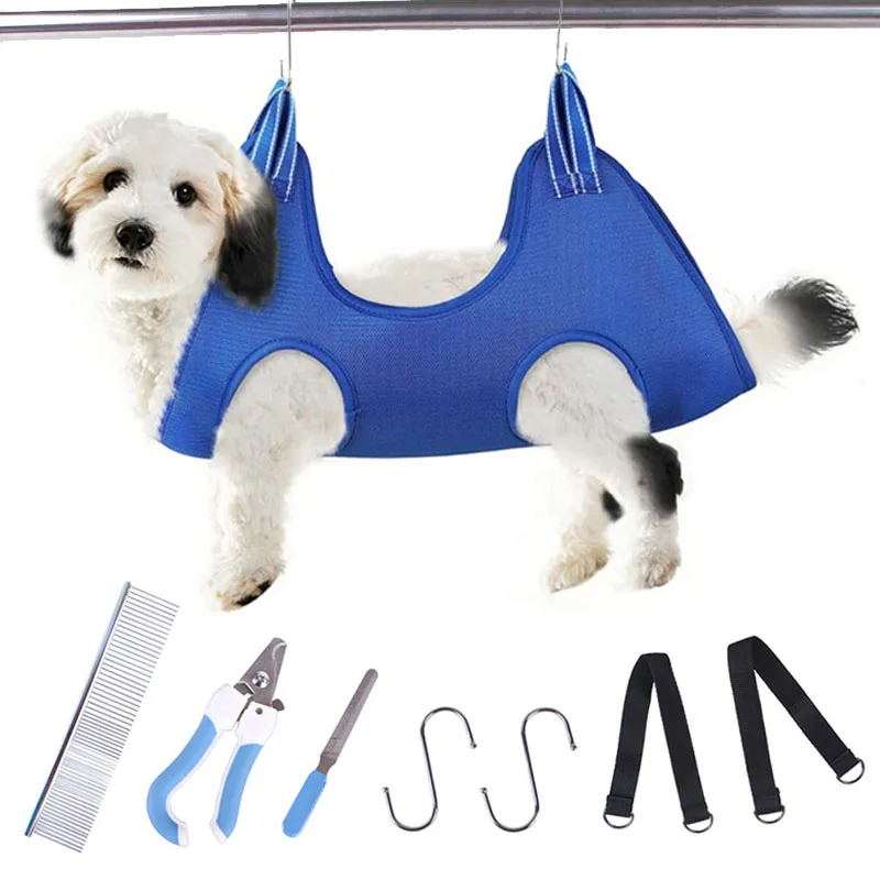 

Гамак для стрижки когтей и сушки домашних животных, подрезная сушилка для собак и кошек, комплект для ухода за шерстью, для зоомагазина