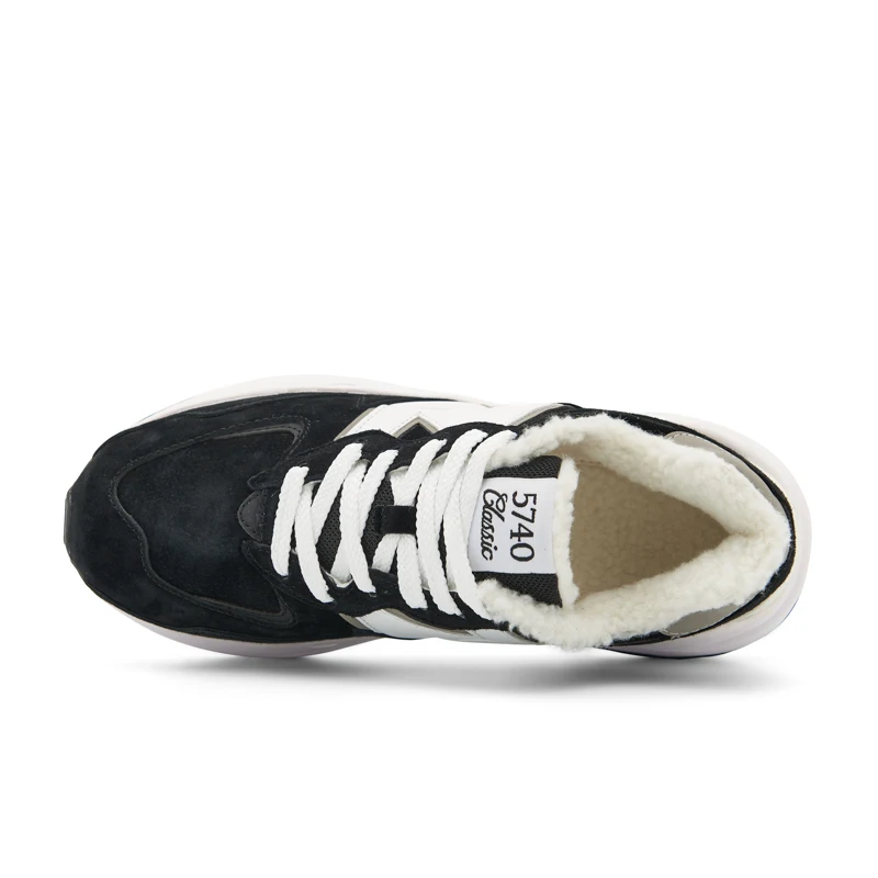 Men Women sport Running Shoes Genuine Lether Winter Fur Keep warm snow casual running shoes tenis masculino zapatillas hombre