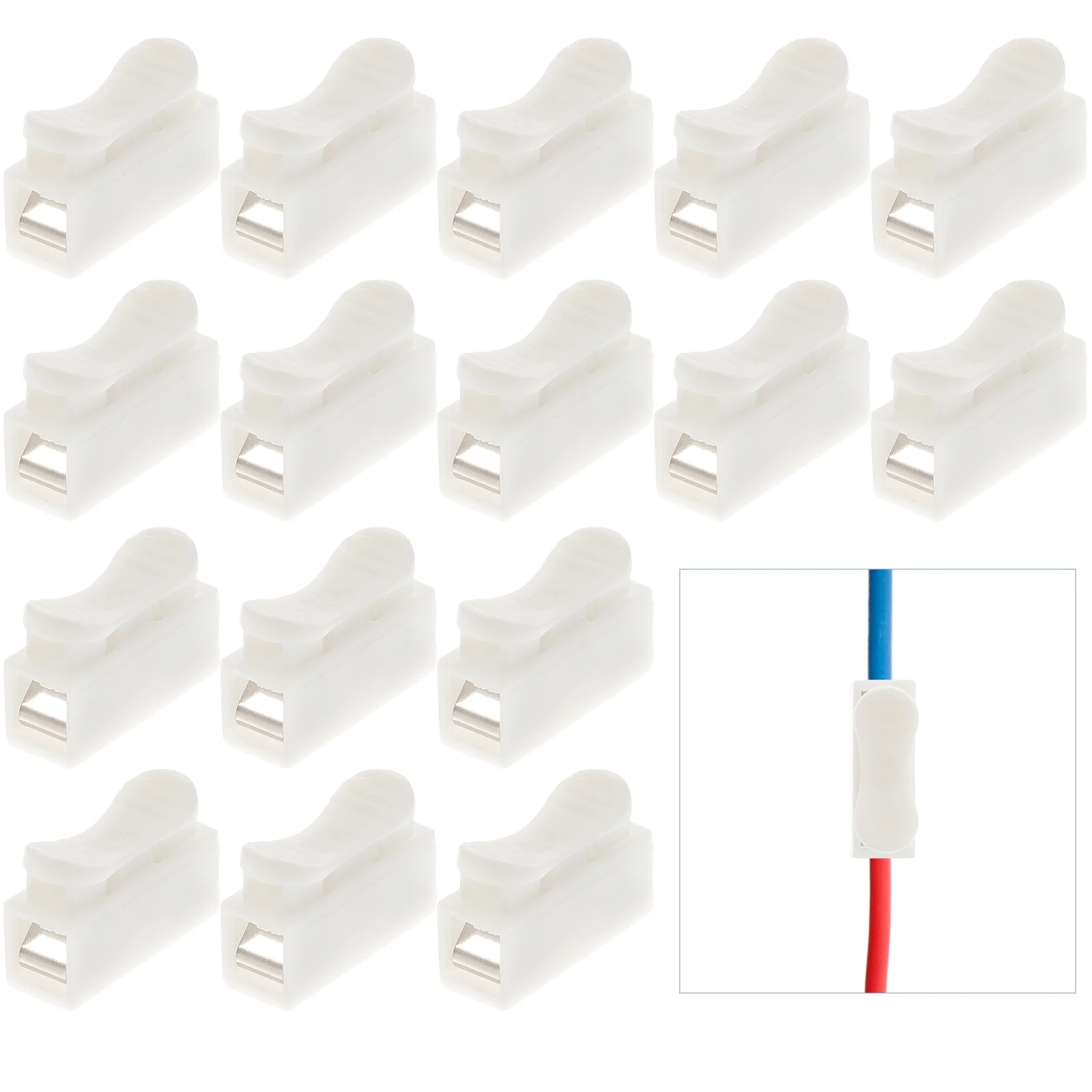 

Wire Connector Terminal Connectors Electrical Quick Type Block Push Connection Kit Cablesplicing Nylon Crimp Waterproof Splice