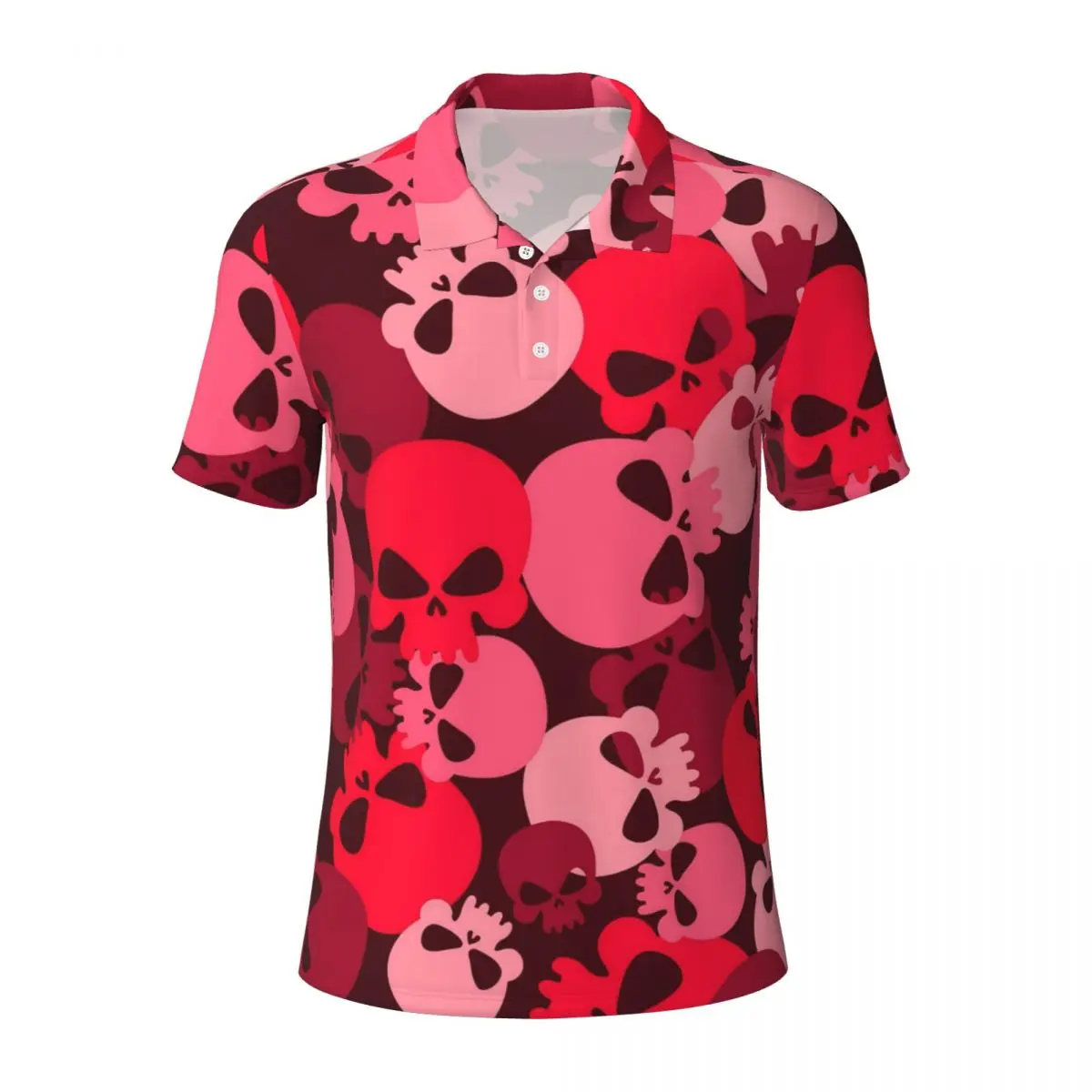 Повседневные футболки с абстрактным черепом розовая армейская камуфляжная