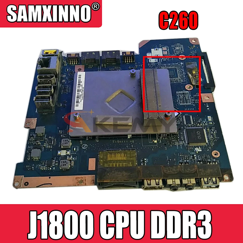 

Бесплатная доставка материнской платы Lenovo C260 AIO ZAA00 LA-B001P J1800 процессор DDR3 100% ТЕСТ ОК