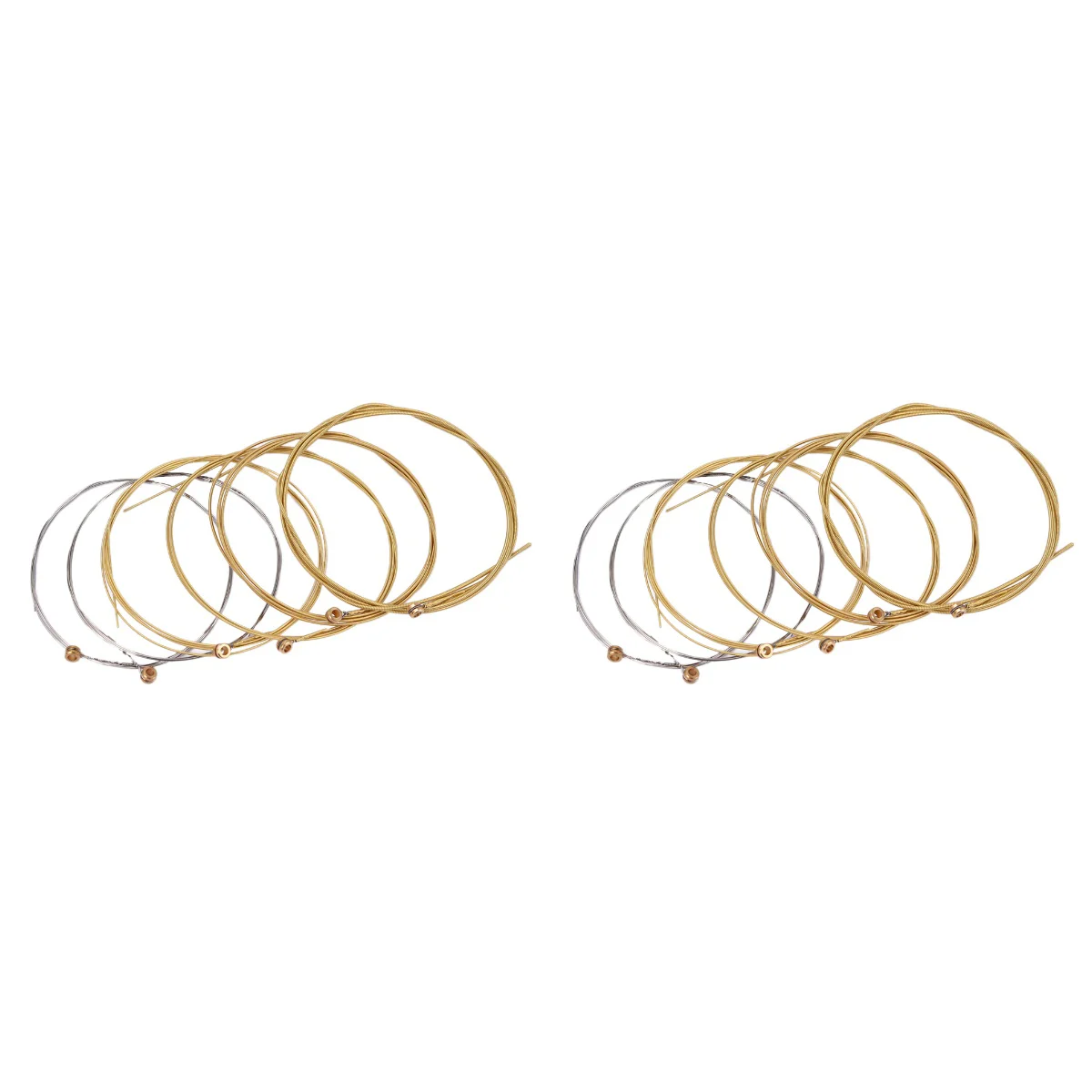 

12 / Set Assorted Sizes Steel Guitar Strings for 6 String Folk Acoustic Guitar 0.3mm 0.41mm 0.61mm 0.81mm 1.71mm 1.35mm