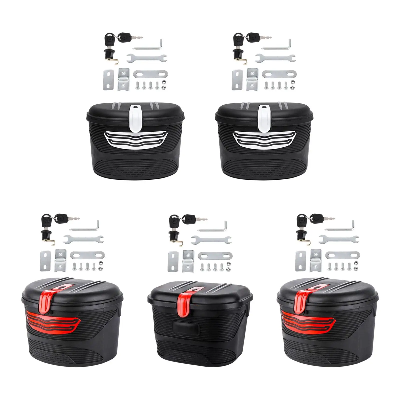 Передняя велосипедная корзина с замком дизайнерский контейнер крышкой надежная