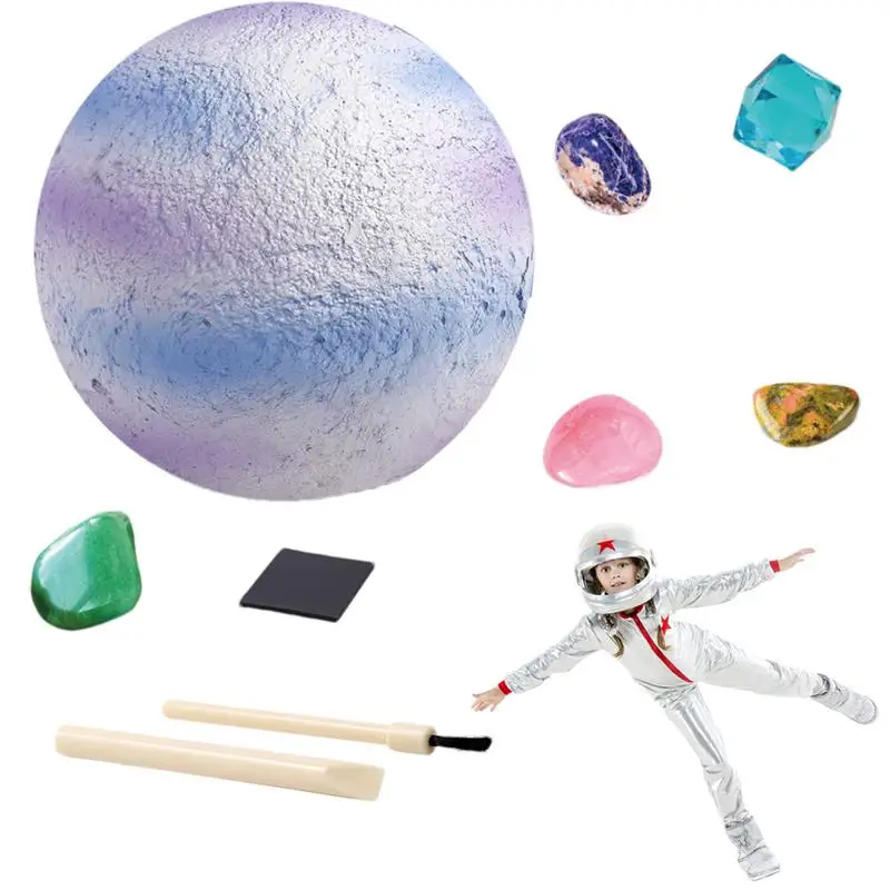 

Planet Mining Kit Planet Dig Kit Excavation Toys Gemstone Excavation Planet Mining Kit Kids Science Educational Toys For Boys