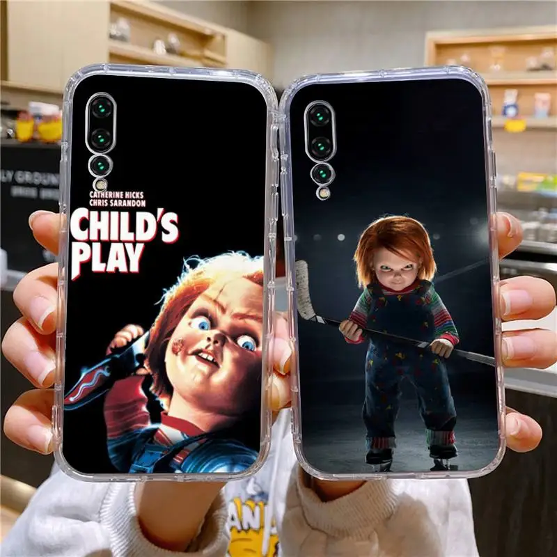 

Child's Play Chucky Phone Case For Xiaomi 11 Redmi Note 11pro5G 8T 9A 9S 12S K30 10T Pro Ultra K40pro Transparent Case