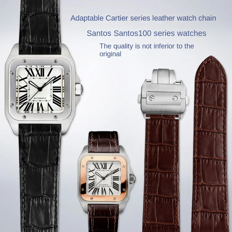 Ремешок из воловьей кожи для наручных часов 20 мм 23