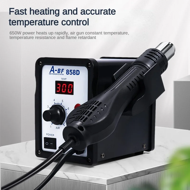 Цифровой дисплей A-BF 858 безсвинцовый стол для сварки горячим воздухом
