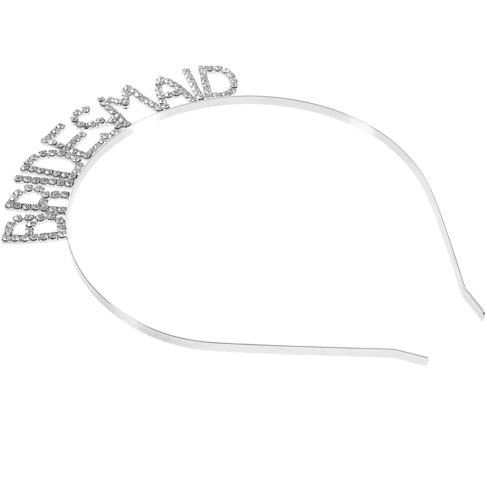 

Bridesmaid Hair Wedding Party Headband Accessories Bridal Rhinestone Tiara Bachelorette Headpiece Shower Band Headwear Letter