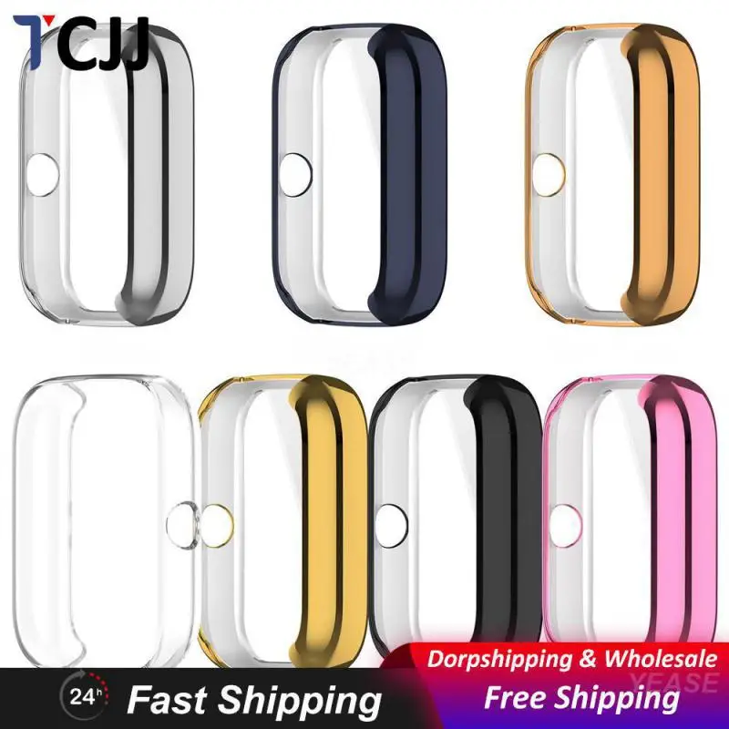 

Suitable For Amazfit Bip3 Electroplated Protective Case Tpu Electroplating All Inclusive Wear-resistant Housing Easy To Install