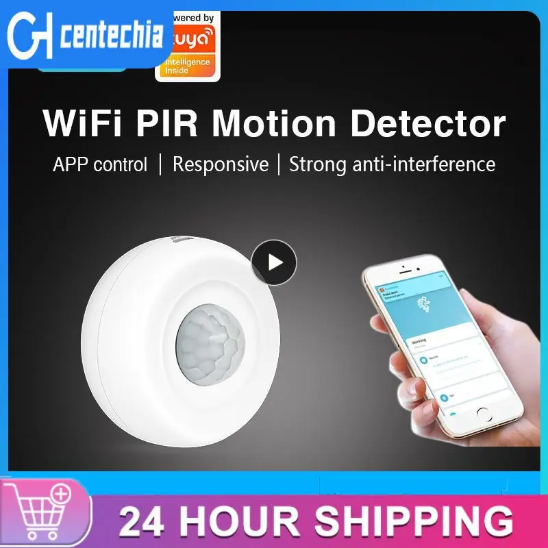 

Real-time Remote Monitoring Pir Motion Sensor Tuya Smart Body Movement Sensor No Hub Required Home Automation Movement Sensor