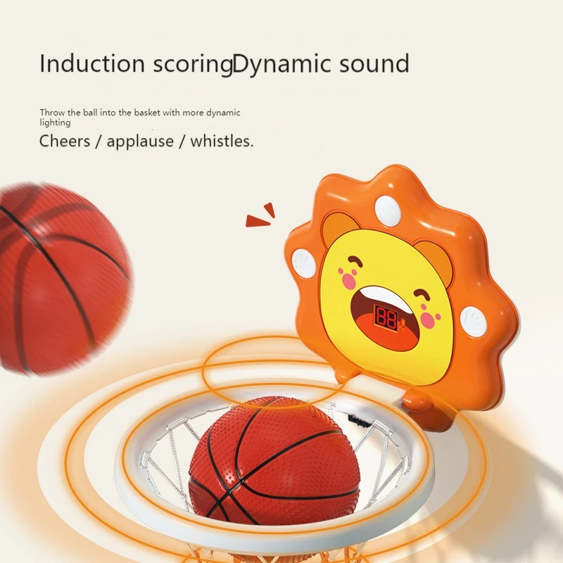 

Детская баскетбольная рама, игрушки, складная рама для стрельбы, рама для мячей для помещений и улицы, без отверстий, подвесной баскетбольны...