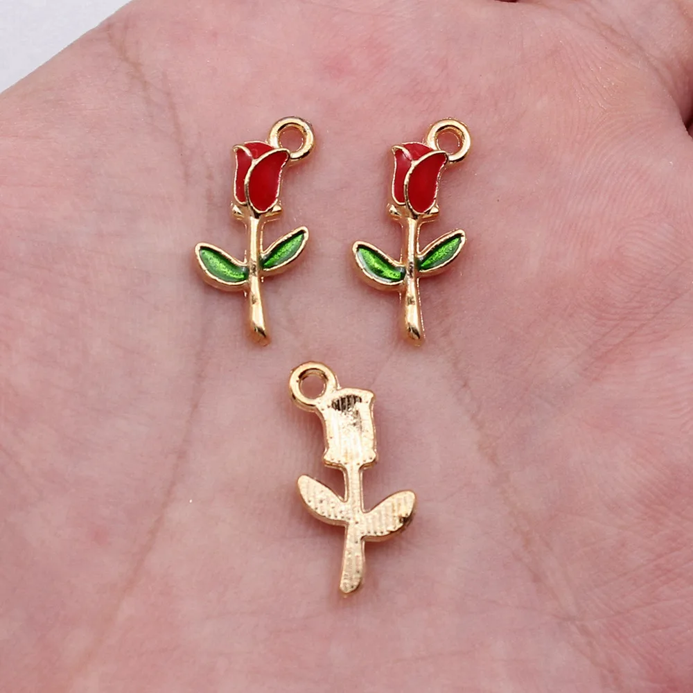 Эмалевые цветы новая модель подвесок для изготовления ювелирных изделий