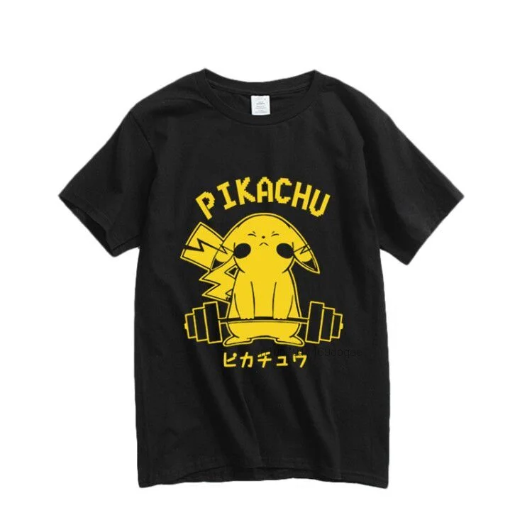 Летняя футболка с принтом из мультфильма Покемон Эш Кетчум Литтен |