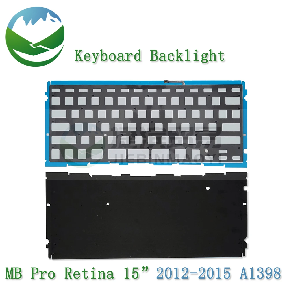 

New Laptop US UK Keyboard backlight For Apple Macbook Pro Retina 15" A1398 2012 2013 2014 2015 Year Back Light