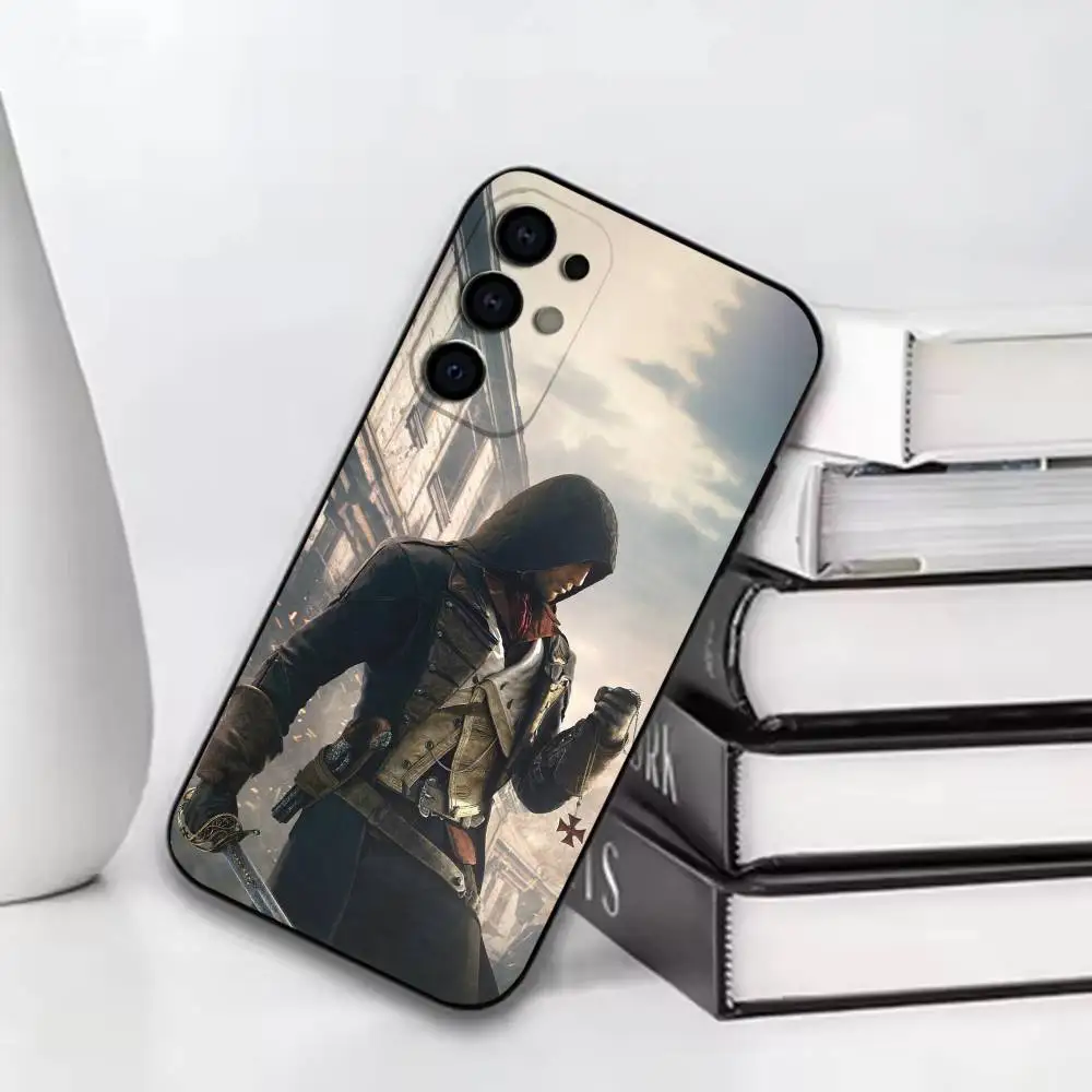 Фото Чехол для телефона Game A-Assassins C-Creed Shadows для Samsung S26,25,24,23,22,30,21,10,9,Ultra,Plus,Lite, черный, мягкий чехол №4