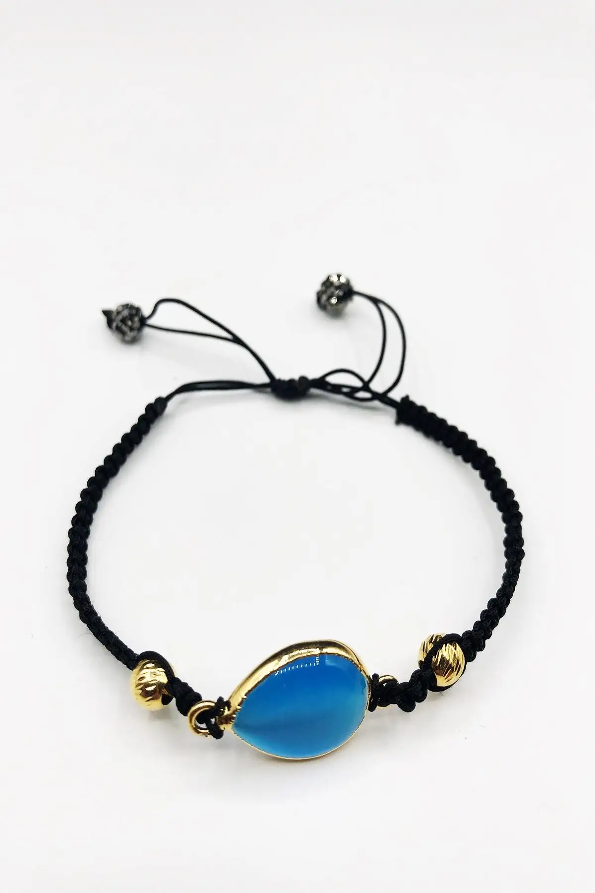 

Natural Cat 'S Eye Stone Gold Plated Handmade Women 'S Bracelet Tkrb48