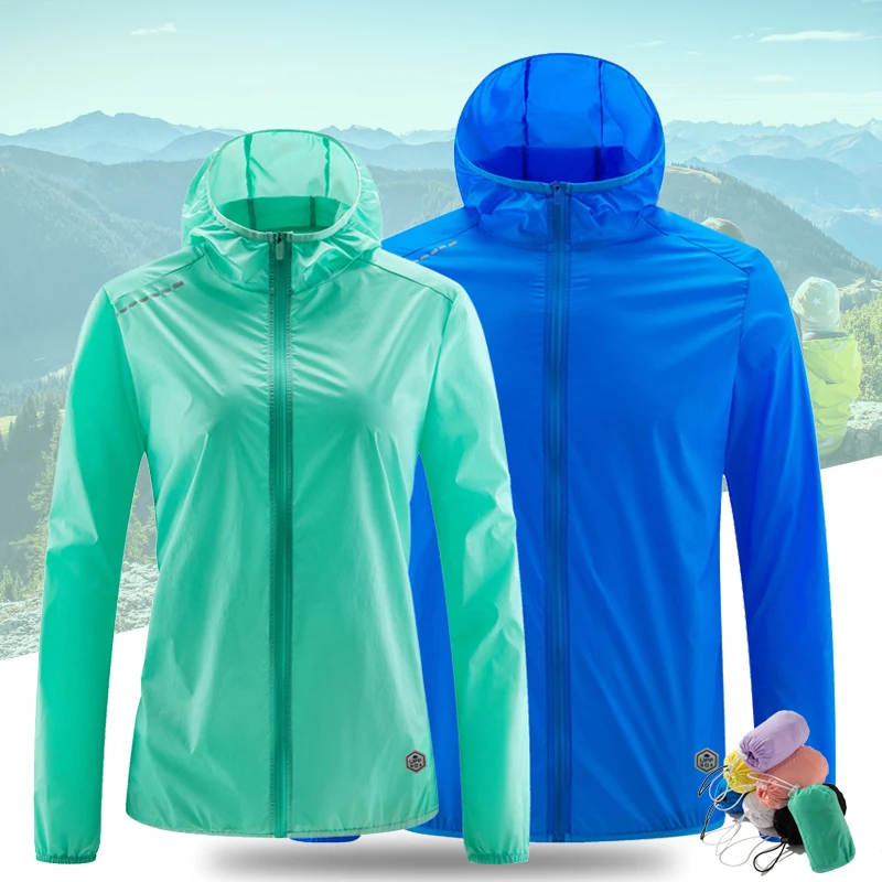 

(XS-4XL) Солнцезащитная походная куртка для женщин и мужчин, легкая быстросохнущая ветрозащитная дышащая рыболовная ткань