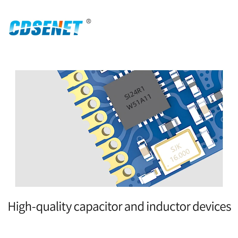 10X E01C-ML01SP2 Si24R1 2 4 ГГц 20 дБм радиочастотный модуль SPI интерфейс IPEX антенна