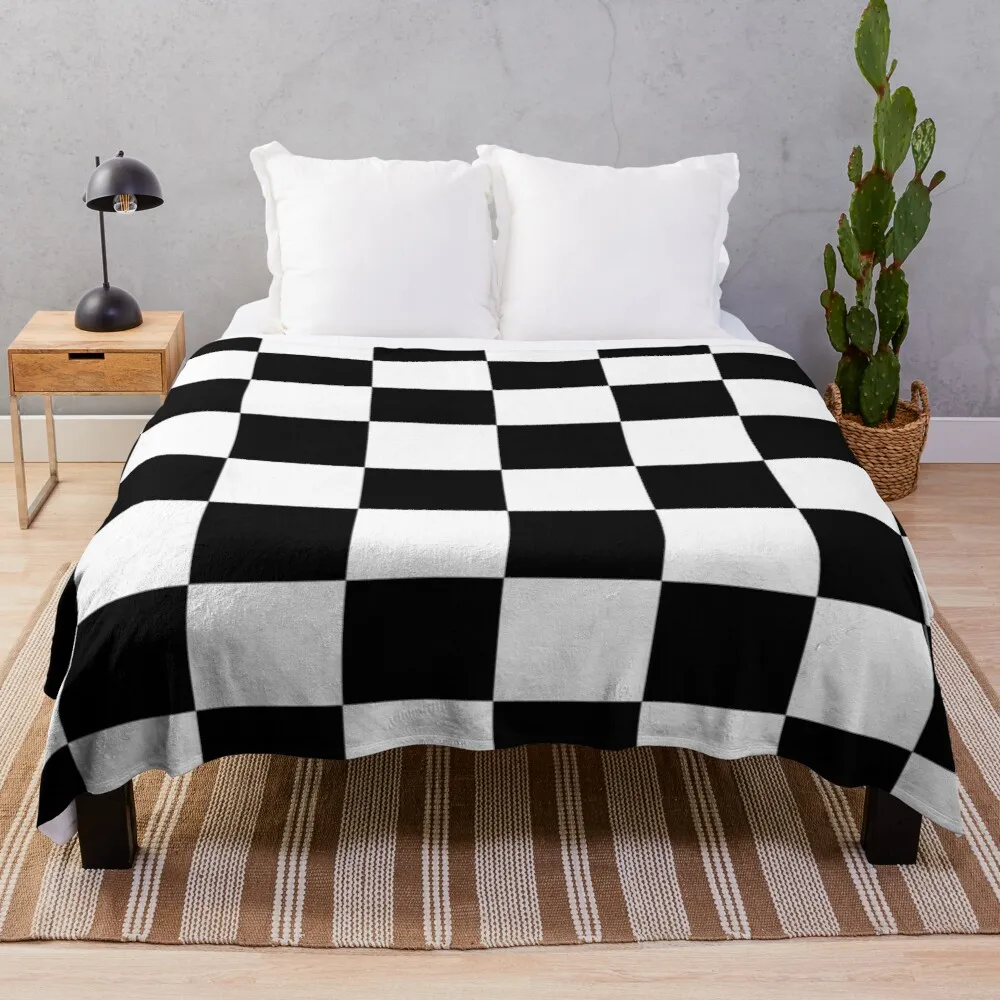 

Chequered Flag Checkered Racing Car Winner Bedspread Duvet Phone Case Throw Blanket Beach Blanket