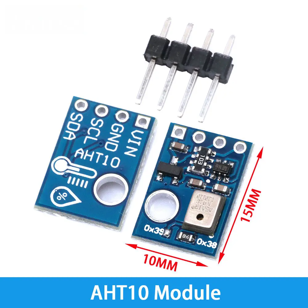 Высокоточный цифровой датчик температуры и влажности AHT10/AHT20/AHT21