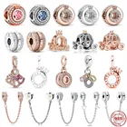 Подвеска в виде короны из серебра 925 пробы для браслета Pandora