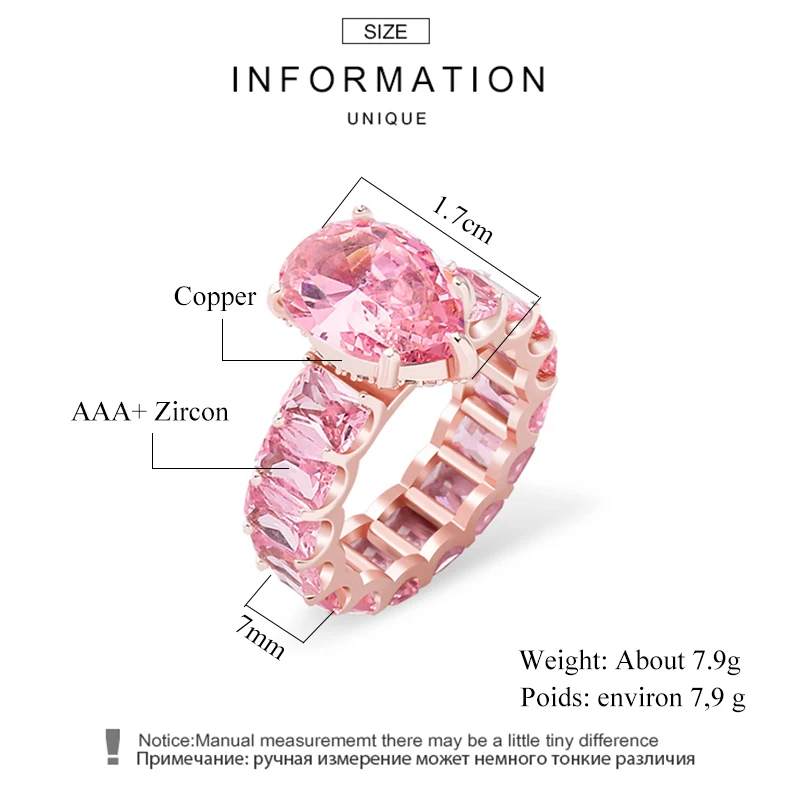 Женское кольцо с крупным перламутровым камнем розовое и Золотое фианитом |