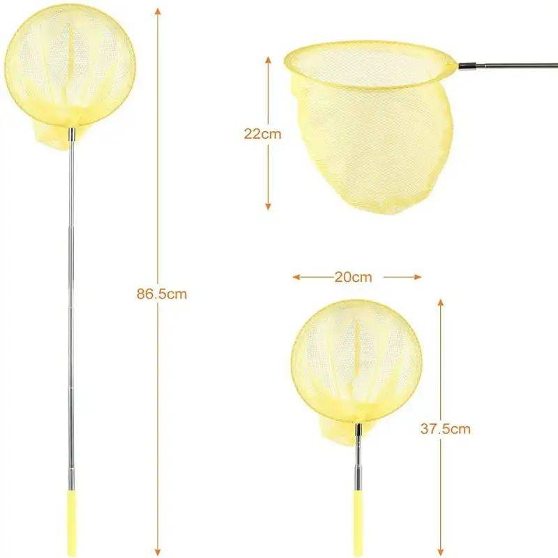 

Free shipping Pcs Telescopic Net Bug Catcher Nets Fishing Tool for Kids