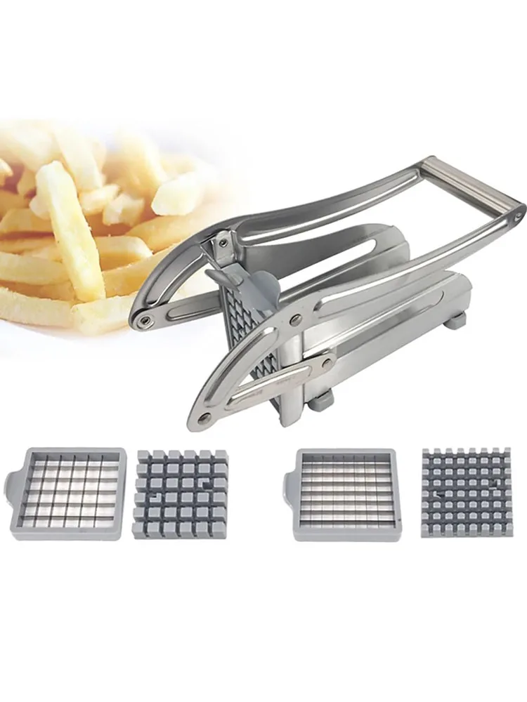 

Potato Strip Cutter Vegetable Tools Stainless Practical Steel Kitchen Gadgets Cucumber Cutting Machine Chipper Kitchen Gadgets