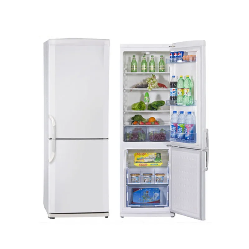 

370L outside condenser double door home use refrigerator