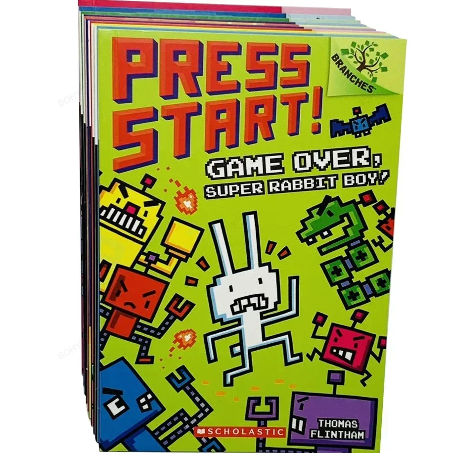 13 книг английский пресс-запуск супер кролик для мальчиков издание чтения