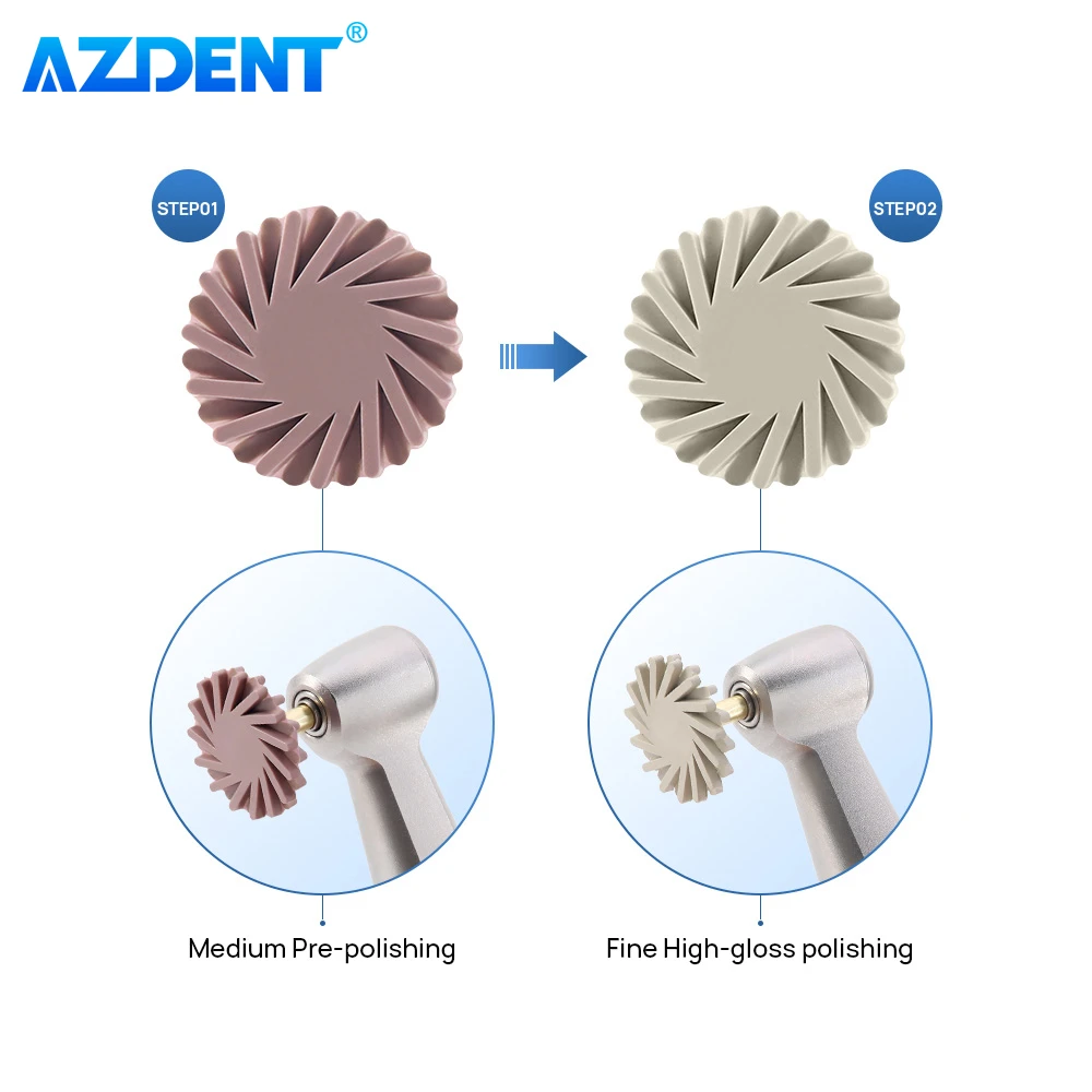5 коробок комплект дисков для полировки стоматологической композитной смолы AZDENT