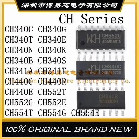 CH340C CH340G CH340T CH340E CH340N CH340K CH340B CH340S CH341A CH341T 440G CH 440R 440E 552T 552G 552E 554T 554  оценочные платы