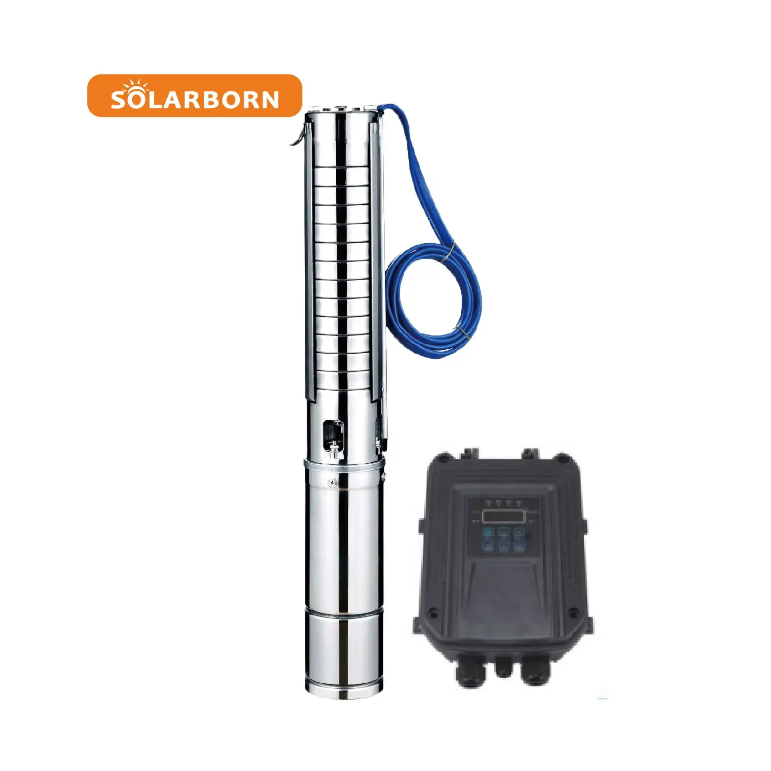 

2021 new solarborn solar pump kit pumping machine centrifugal submersible system power price solar water pump for irrigation