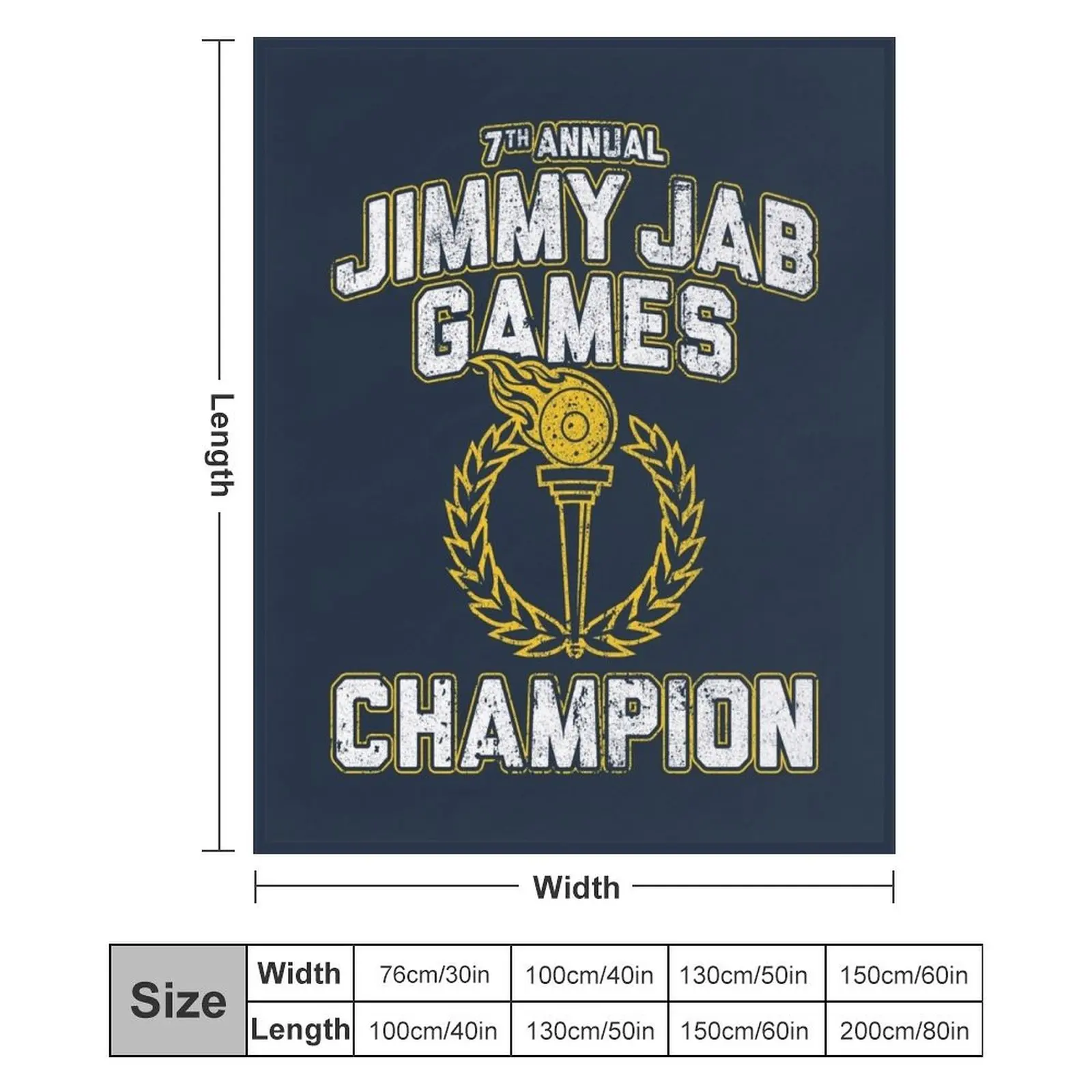 Одеяло Jimmy Jab Games Champion Красивые дизайнерские идеи подарков на День святого