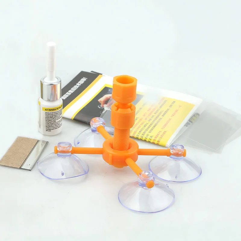 

Набор Для Быстрого Ремонта Лобового Стекла Автомобиля: Инструменты Для Устранения Трещин