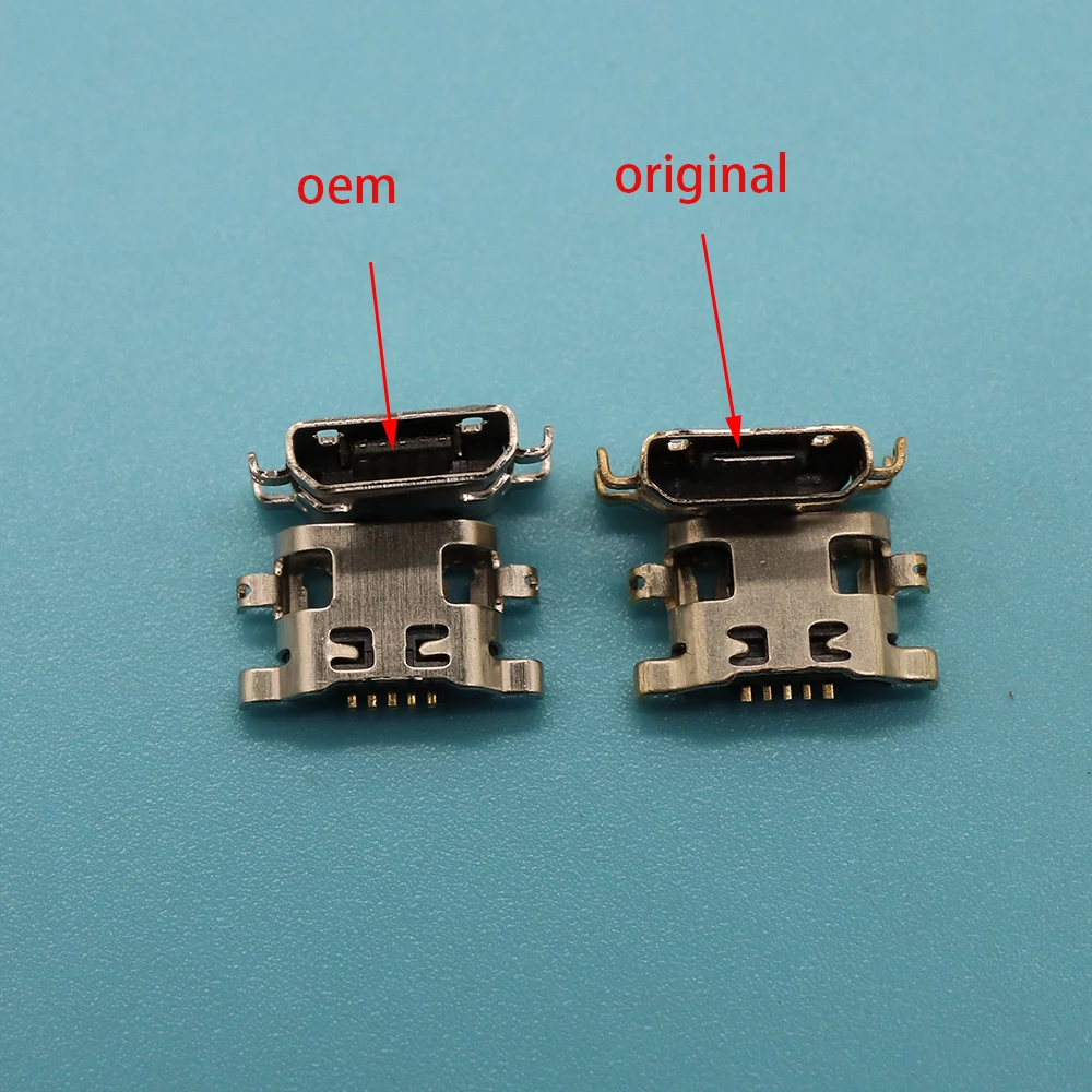 

500PCS For LG K4 2017 MOTO E6 Plus Huawei G7 Lenovo A708T S890 Alcatel 7040N USB Charging Dock Charge Socket Port Jack Connector