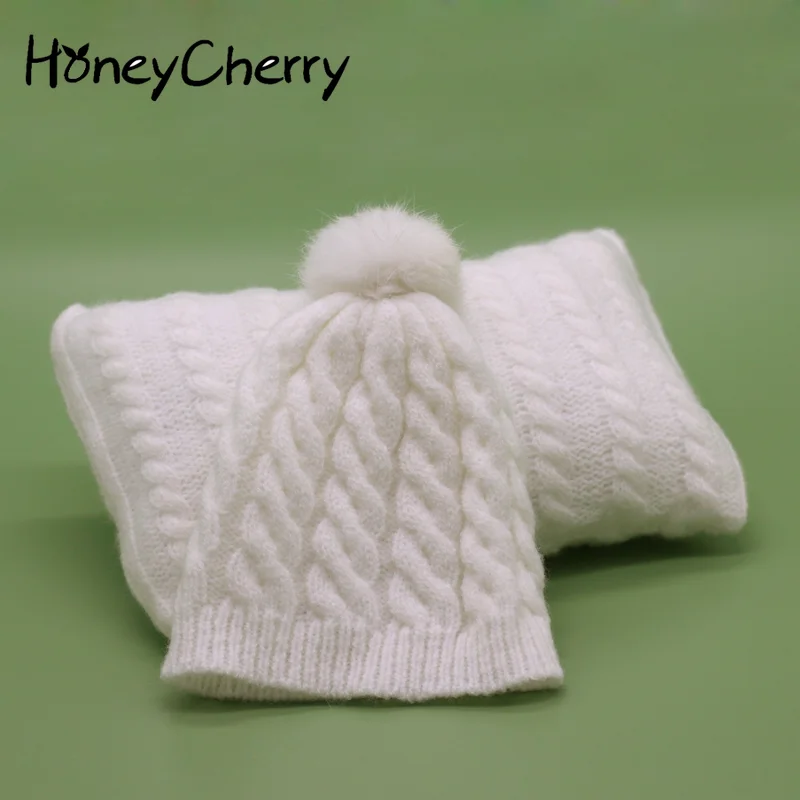 

HoneyCherry новый детский реквизит для фотосессии Новорожденный ребенок ручной работы белый шерстяной большой шар Кепка + подушка набор