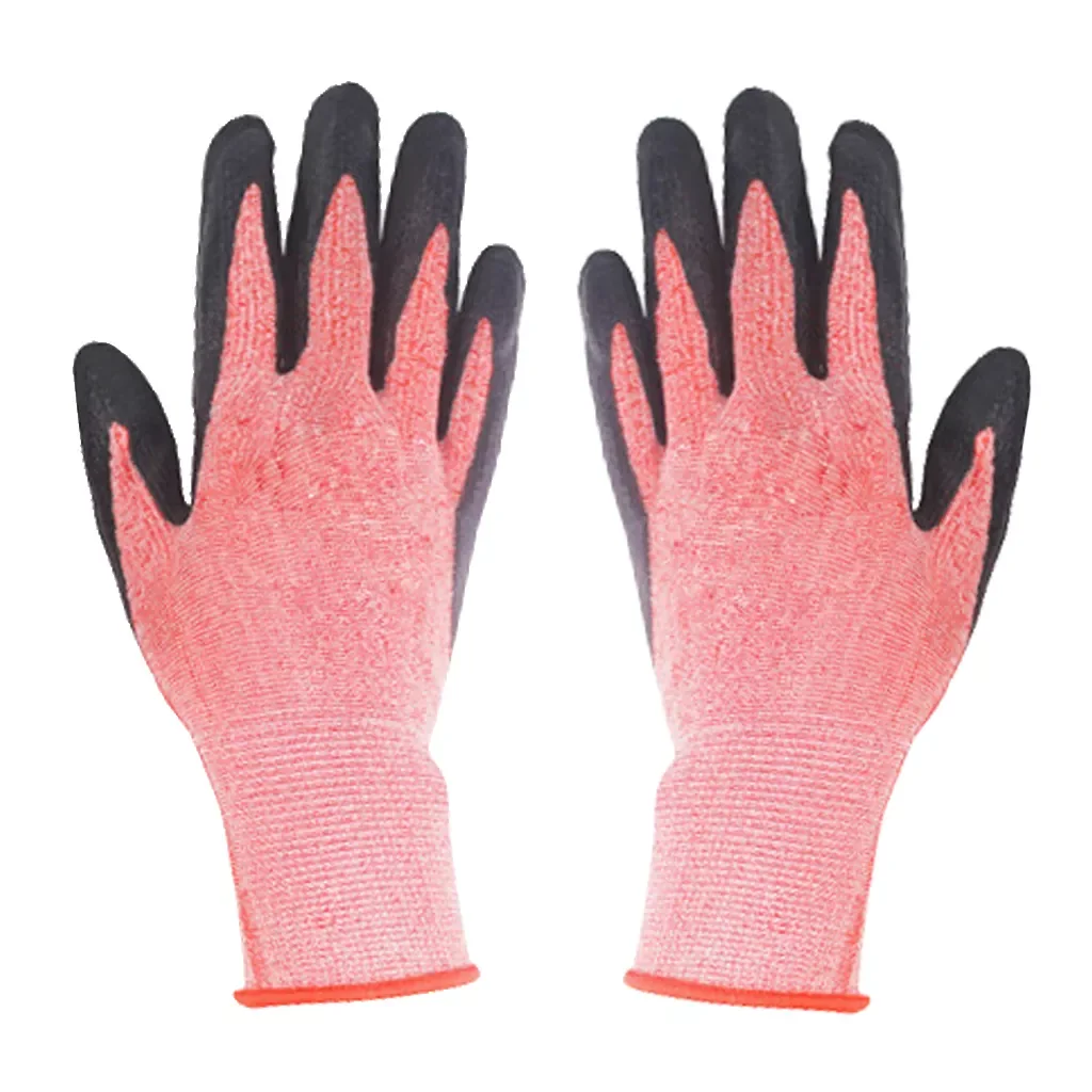 

Gardening Work Gloves, Genuine Cowhide with Elastic Wrist - Soft & Flexible Handy for Yard Work, Farm, Warehouse