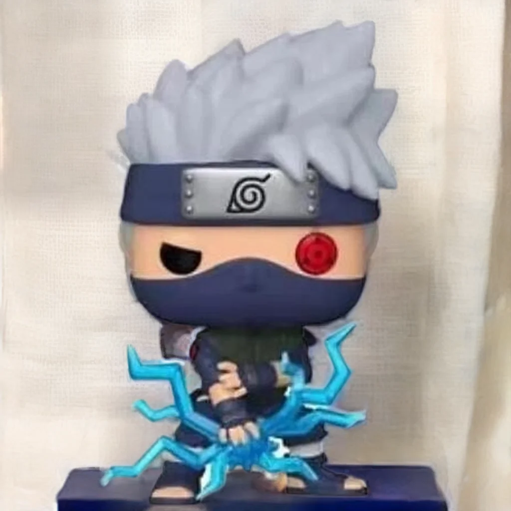 

Naruto Hatake Kakashi Lightning Blade 822 Vinyl Dolls Figure Model Toys