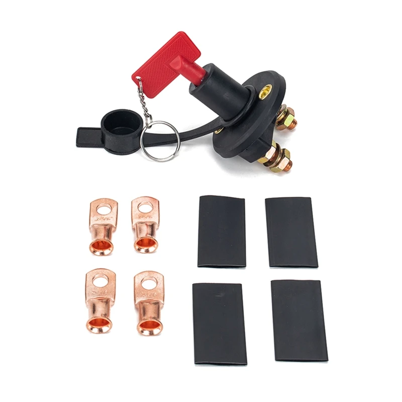 

10 шт., поворотный выключатель питания для автомобиля, модификация автомобиля, фотомагнитный переключатель батареи для грузовика, а, 12-24 В