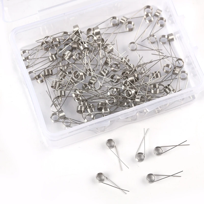 

100Pcs/Box A1 Coil Wire Heating Resistance Premade Coils DIY Heating Wire
