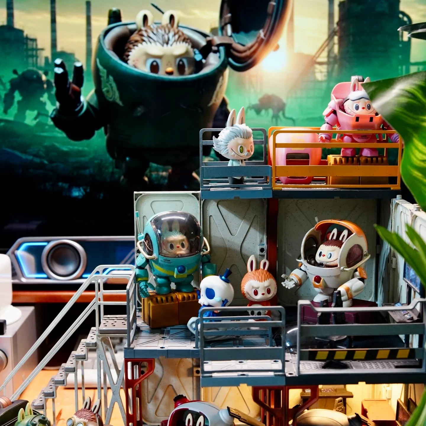 Фото POP MART Labubu The Monsters X Kow Yokoyama Ma.K. Украшения, фигурки, декор для дома, настольные модели, куклы, подарки для девочек №1