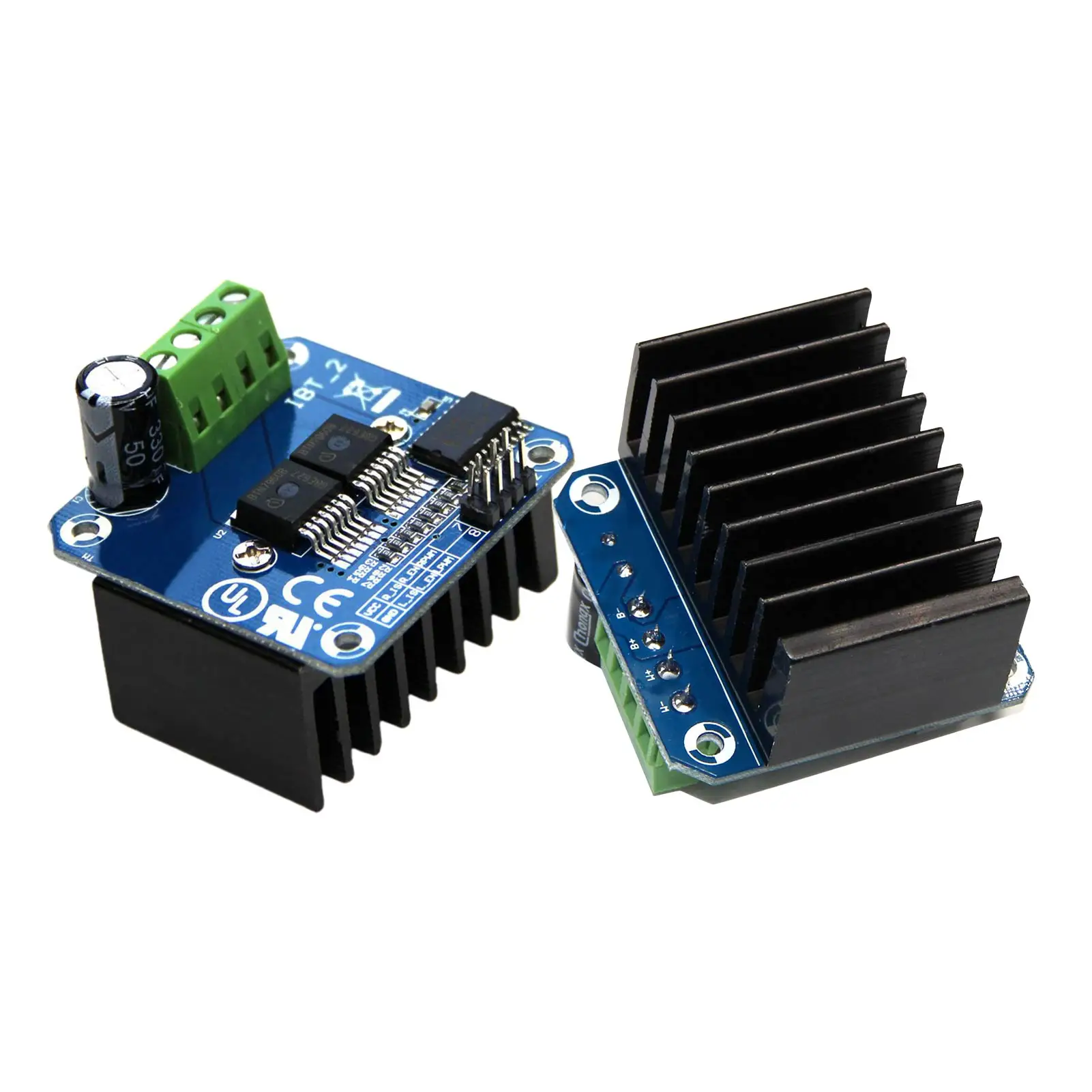Двойной BTS7960 43A H-bridge драйвер двигателя высокой мощности модуль смарт автомобиль