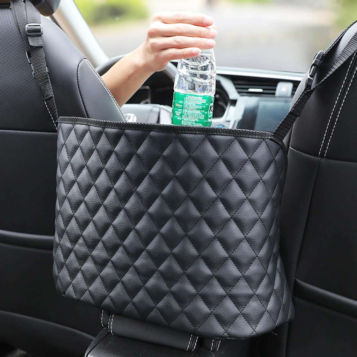 

Автомобильный сетчатый Карманный держатель для сумок, автомобильный держатель для кошелька между сиденьями, автомобильный Органайзер из и...