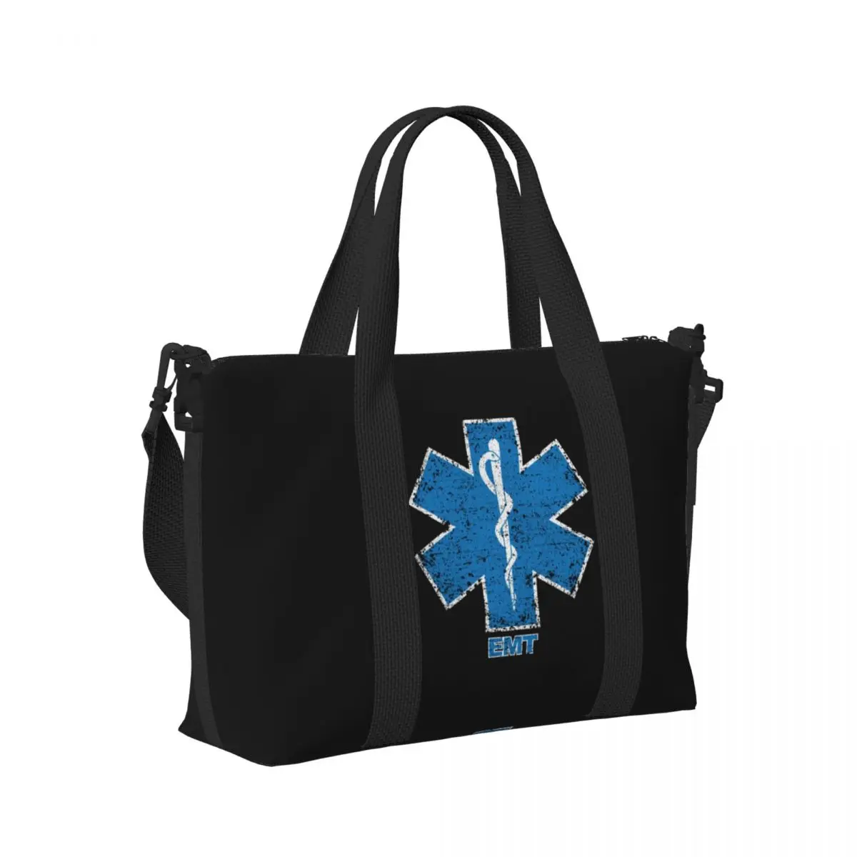 Женская большая сумка Emt Star Of Life на заказ вместительная фельдшерская медицина