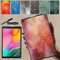 tablet case for samsung galaxy tab s7 11tab s6 lite 10 4tab s6 10 5tab s4 10 5tab s5e 10 5 background print back shell cover